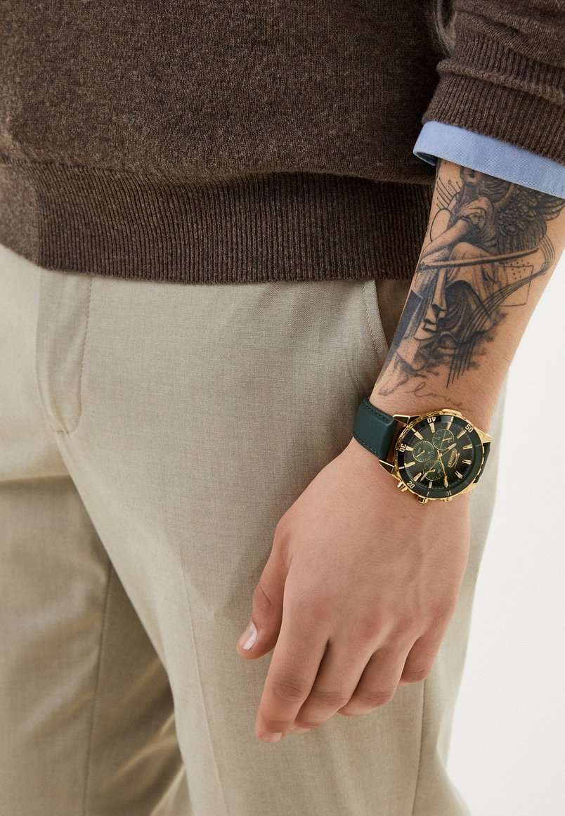 Slazenger Slazenger SL.09.2237.2.04 мужские часы зеленый циферблат на запястье