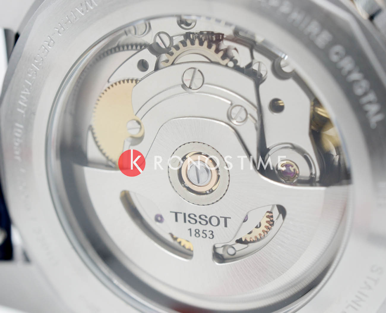 Tissot T1494071604100 мужские часы застежка крупным планом