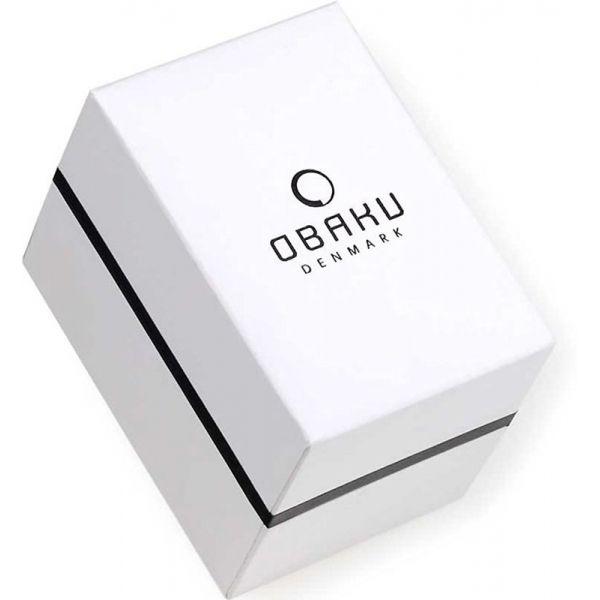 Obaku Obaku V173LXGBMB женские часы черный циферблат на запястье
