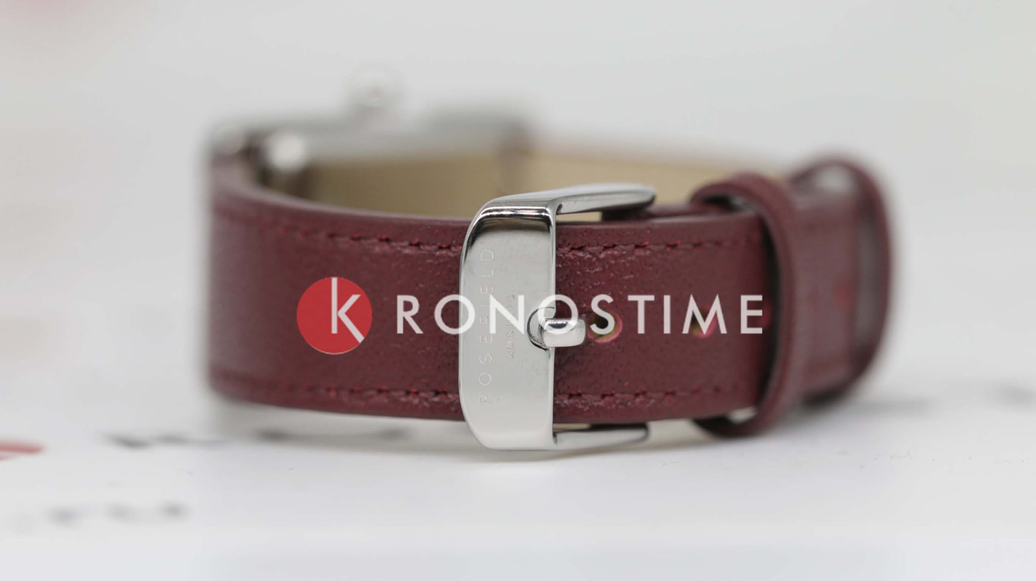Rosefield Rosefield Heirloom HBBLS-H08 кварцевые женские часы часы крупный план бордовый циферблата