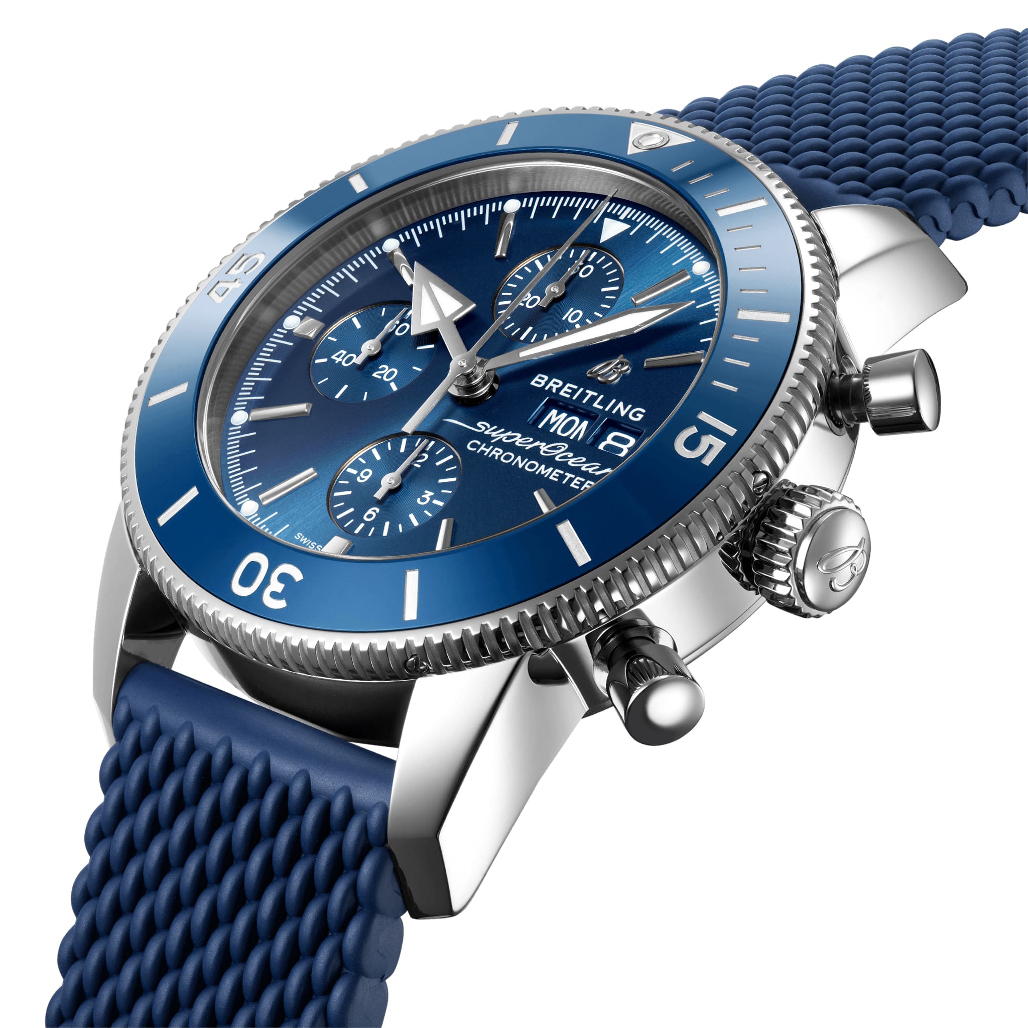 Breitling Breitling Superocean Heritage Chronograph 44 A13313161C1S1 , наручные мужские часы фото под углом