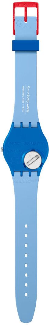 Оригинальные часы Swatch Swatch Gent Biosourced Standart SO28Z126 кварцевые калибр механизма  общий вид
