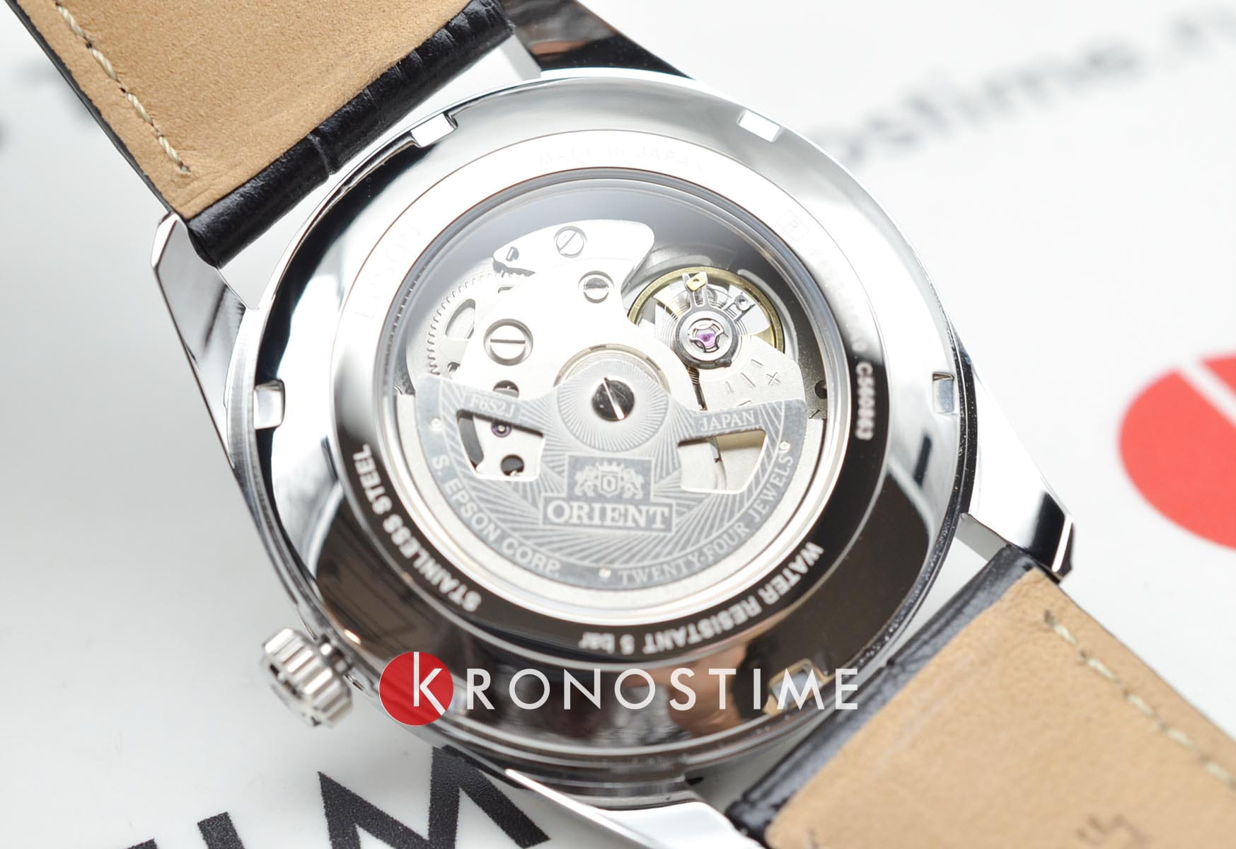 Orient Orient Contemporary RA-AR0003S (RN-AR0003S)  - задняя крышка металл сталь корпуса, япония часы