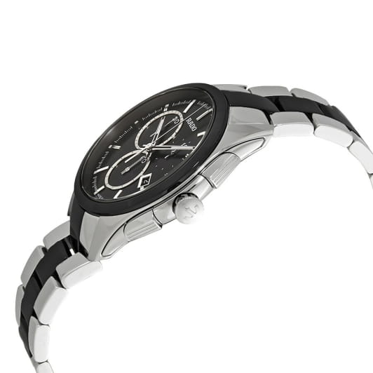 Rado Rado HyperChrome R32038152, hyperchrome швейцария мужские часы на браслете высокотехнологичная керамика боковой вид
