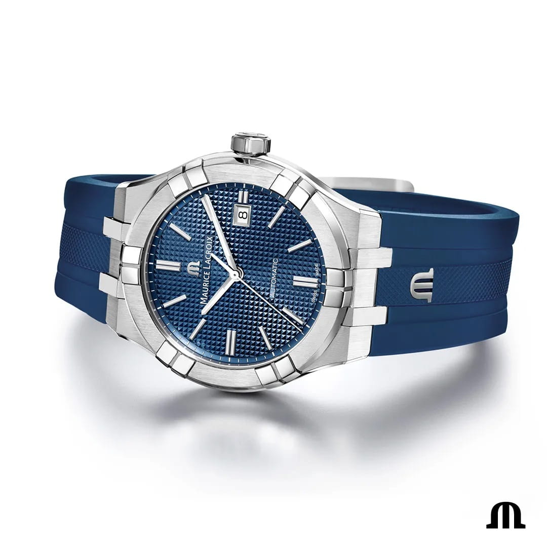 Maurice Lacroix Maurice Lacroix Aikon Automatic AI6008-SS000-430-4 , наручные мужские часы фото под углом