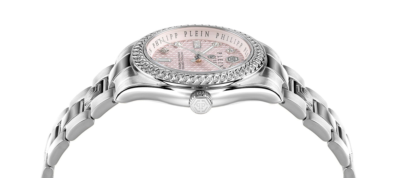 Philipp Plein PWDAA0321 женские часы застежка крупным планом