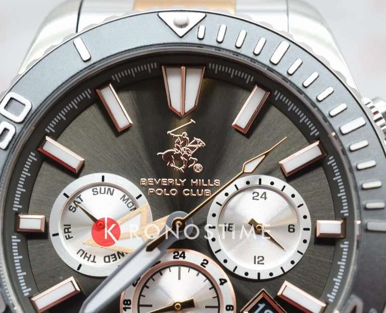 Beverly Hills Polo Club Beverly Hills Polo Club BP3721X.560,  сша мужские часы на браслете нержавеющая сталь с pvd-покрытием боковой вид