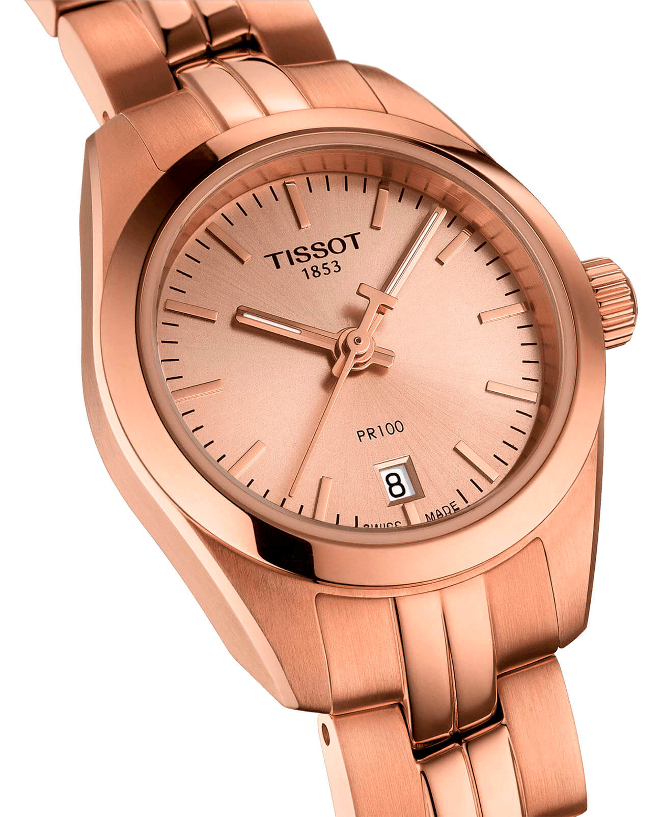 Tissot Tissot PR 100 Lady Small T101.010.33.451.00 PR 100, наручные женские часы фото под углом