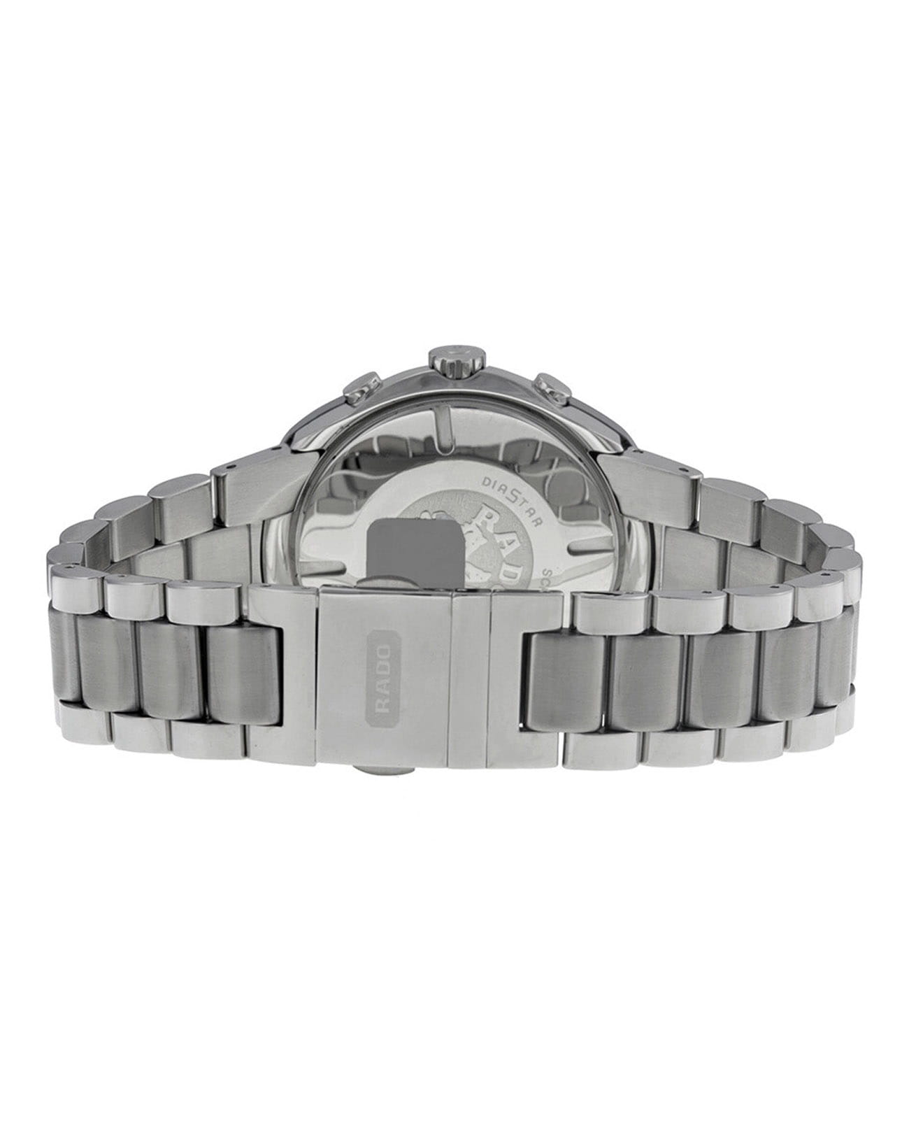 Rado Rado DiaStar Chronograph R12638153, diastar швейцария мужские часы на браслете нержавеющая сталь боковой вид