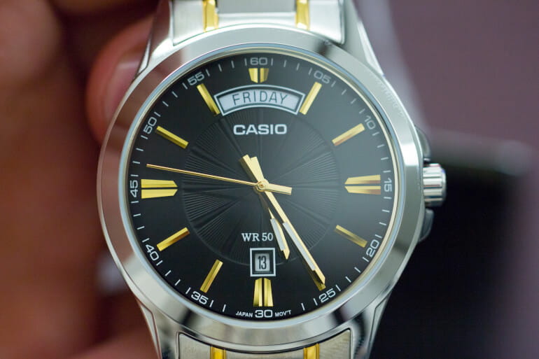 Casio Casio Collection MTP-1381G-1AVDF (MTP-1381G-1A) япония наручные мужские часы заводная головка с логотипом Casio