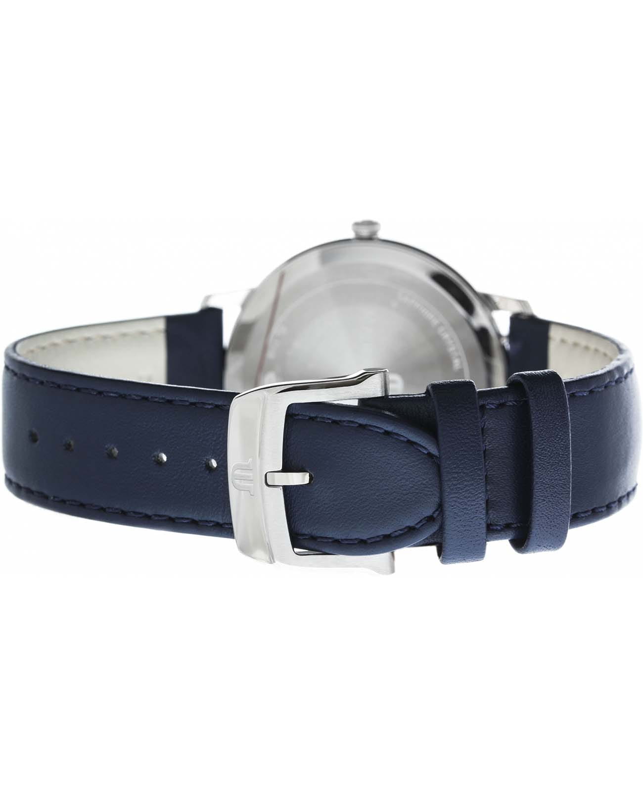 Maurice Lacroix Maurice Lacroix Eliros Date EL1118-SS001-410-1 , наручные мужские часы фото под углом