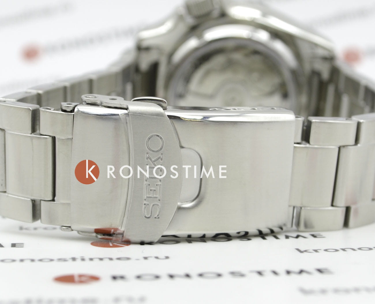 Оригинальные часы Seiko Seiko 5 Sports SRPK09K1 механические калибр механизма 4r36 общий вид