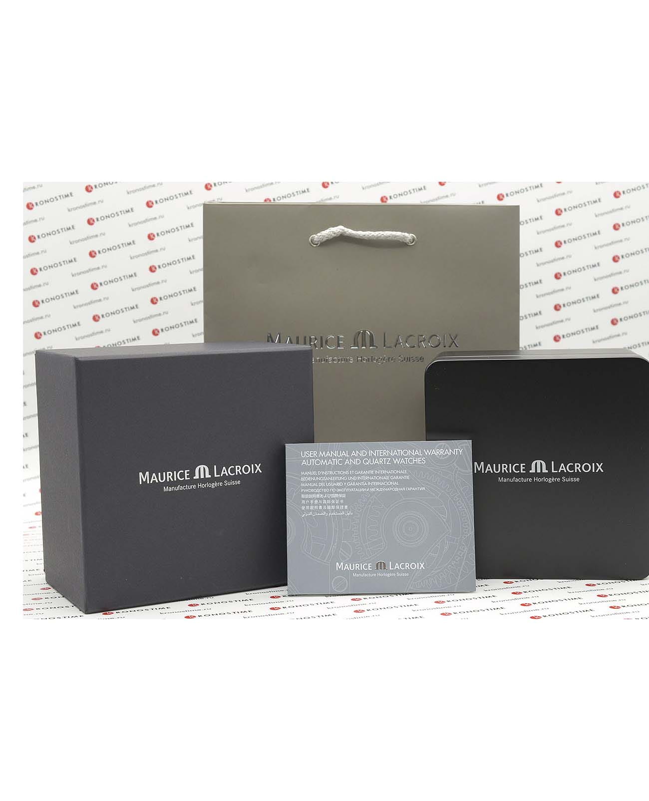 Maurice Lacroix Maurice Lacroix Eliros Date EL1118-SS001-410-1  — детали корпуса и кожаный