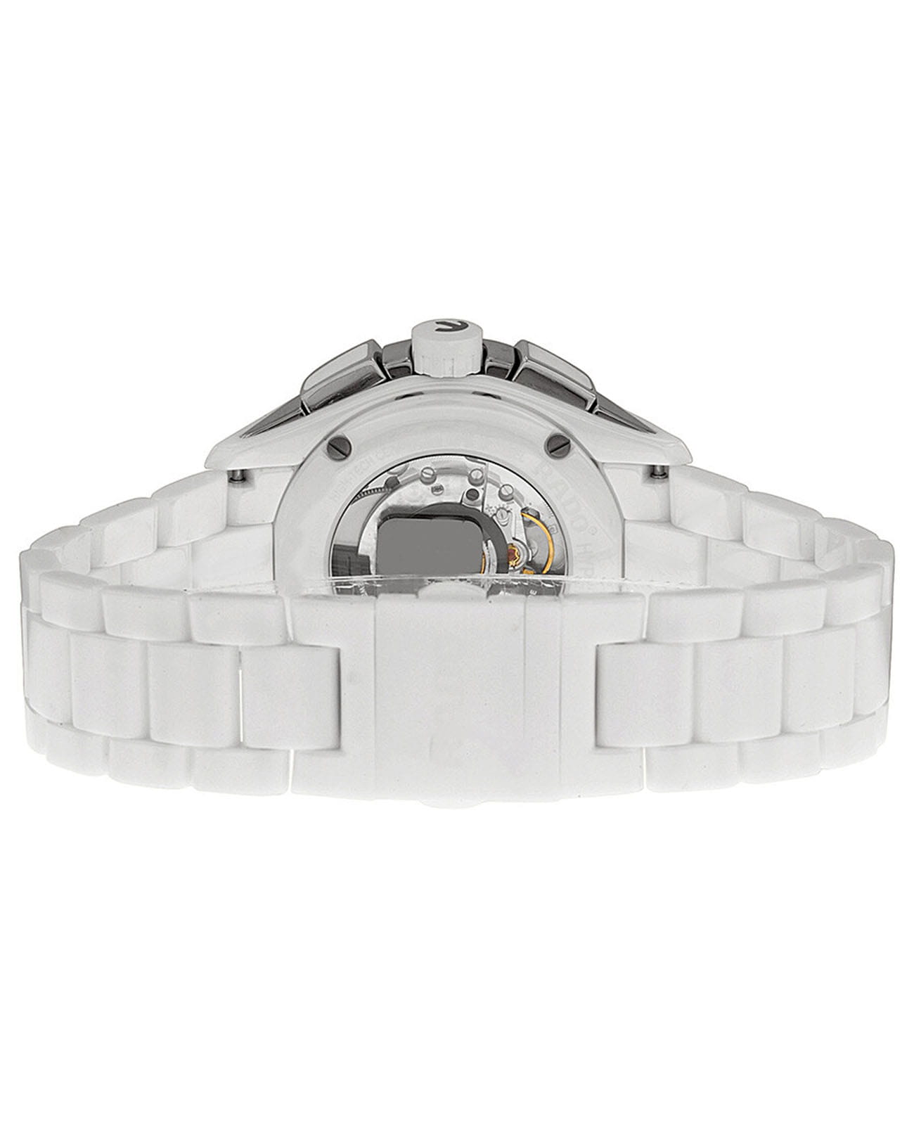 Rado Rado HyperChrome Automatic Chronograph R32274012, hyperchrome швейцария мужские часы на браслете высокотехнологичная керамика боковой вид