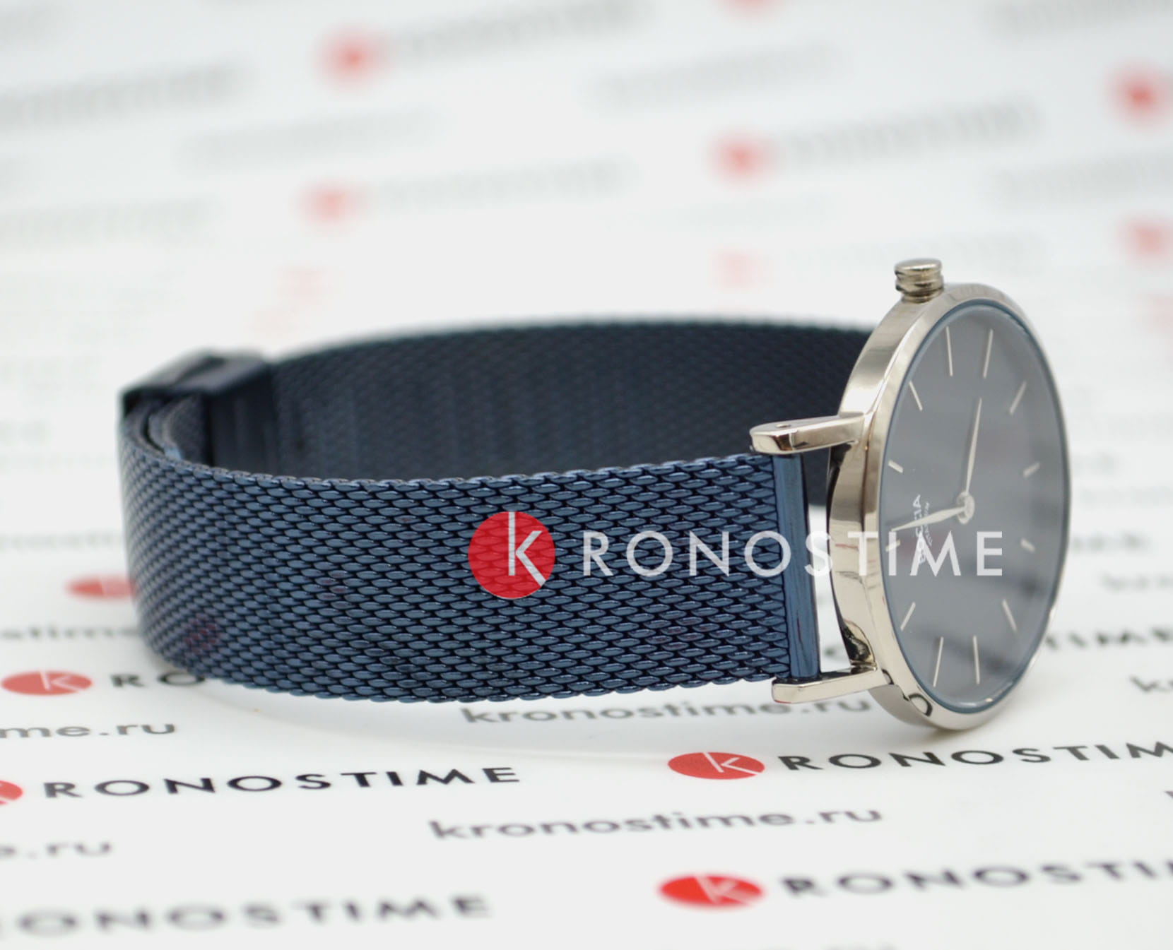 Boccia Titanium Boccia Titanium Circle-Oval 3281-07 женские часы синий циферблат на запястье