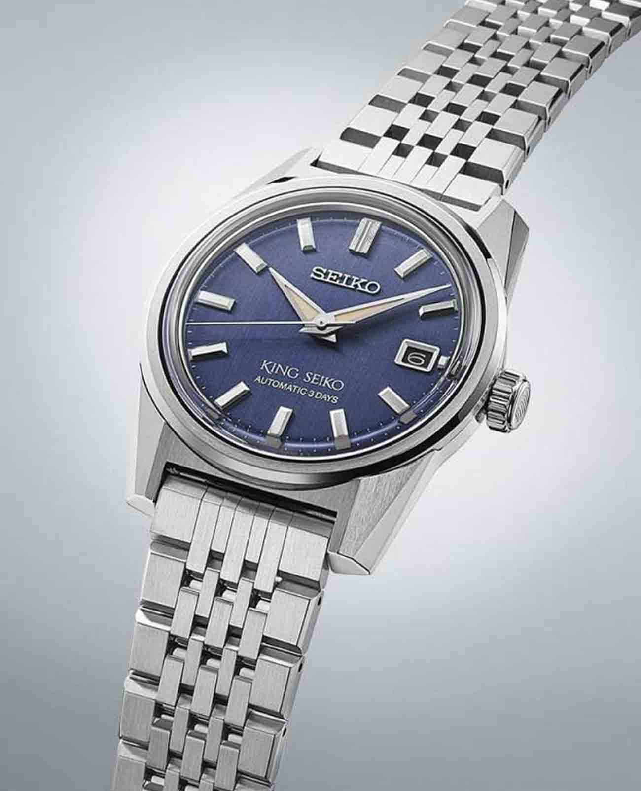 Seiko Seiko King Seiko SPB389J1 , наручные мужские часы фото под углом