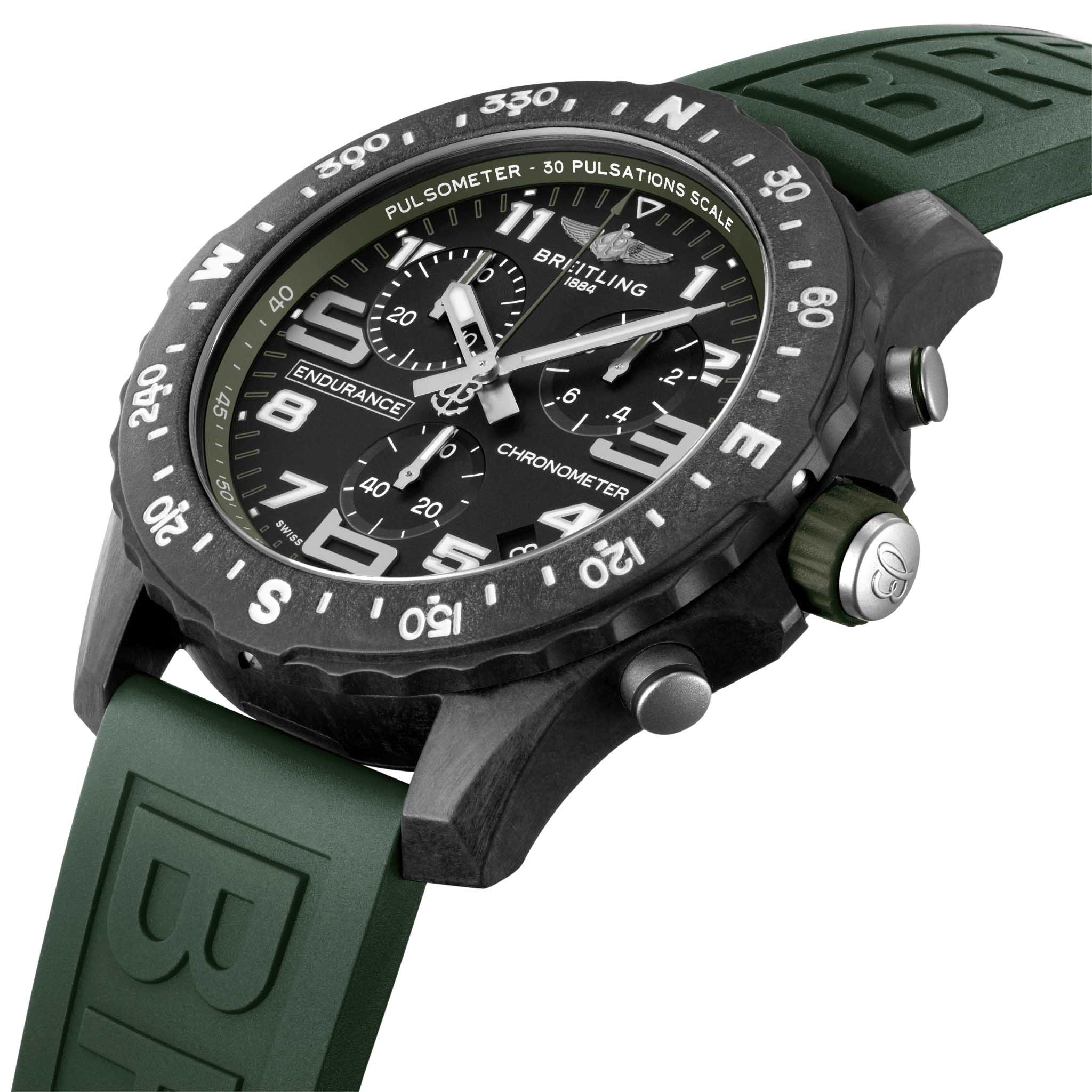 Breitling Breitling Endurance Pro X82310D31B1S1 мужские часы черный циферблат на запястье