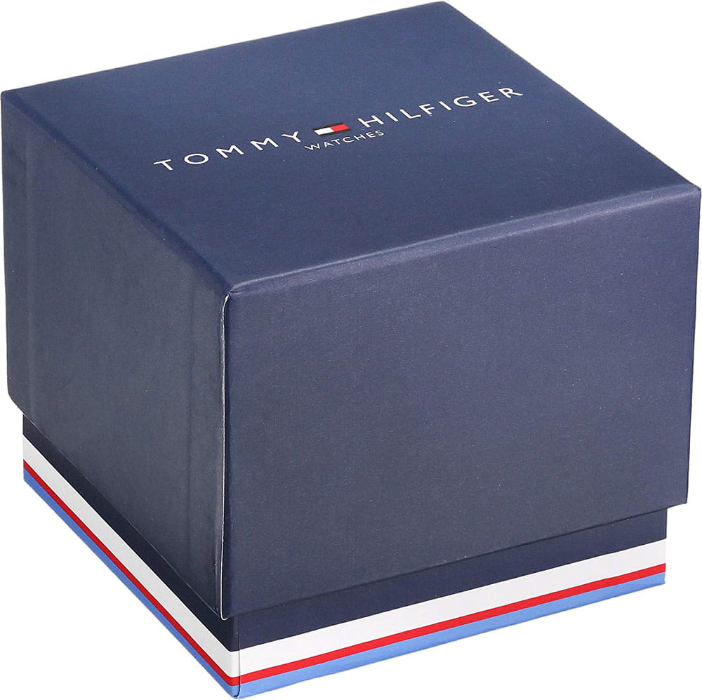 Tommy Hilfiger Tommy Hilfiger Multifunction 1791917 мужские часы синий циферблат на запястье