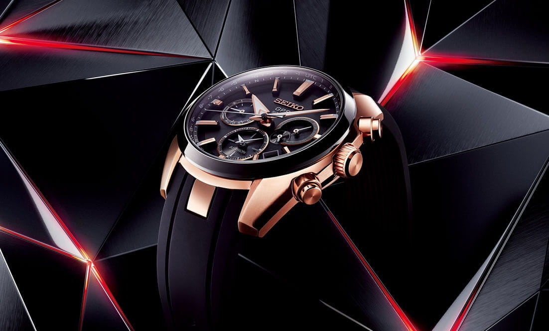 Seiko Seiko Astron GPS Solar SSH024J1 , наручные мужские часы фото под углом