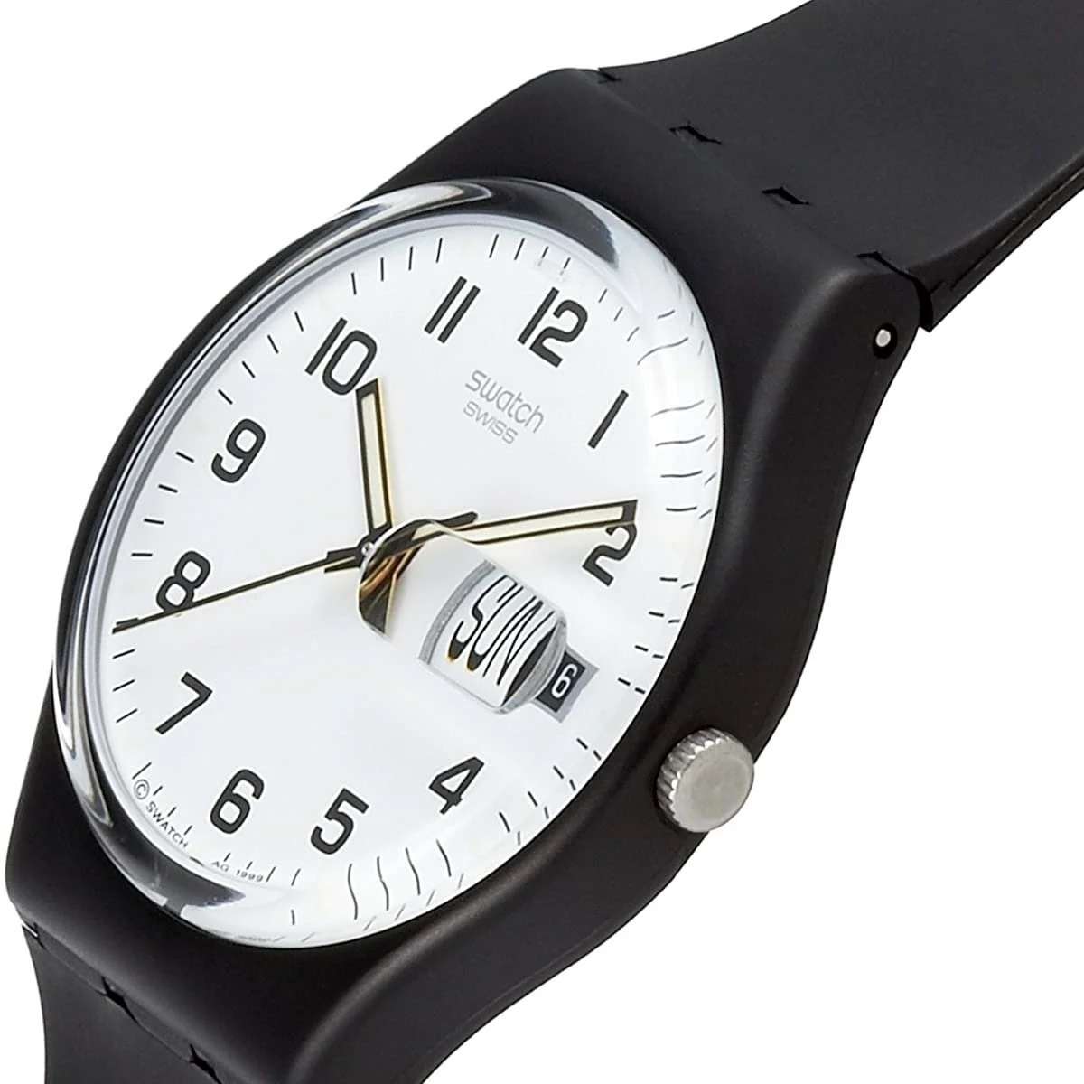 Swatch Swatch Gent Standard GB743-S26  - задняя крышка пластик корпуса, швейцария часы
