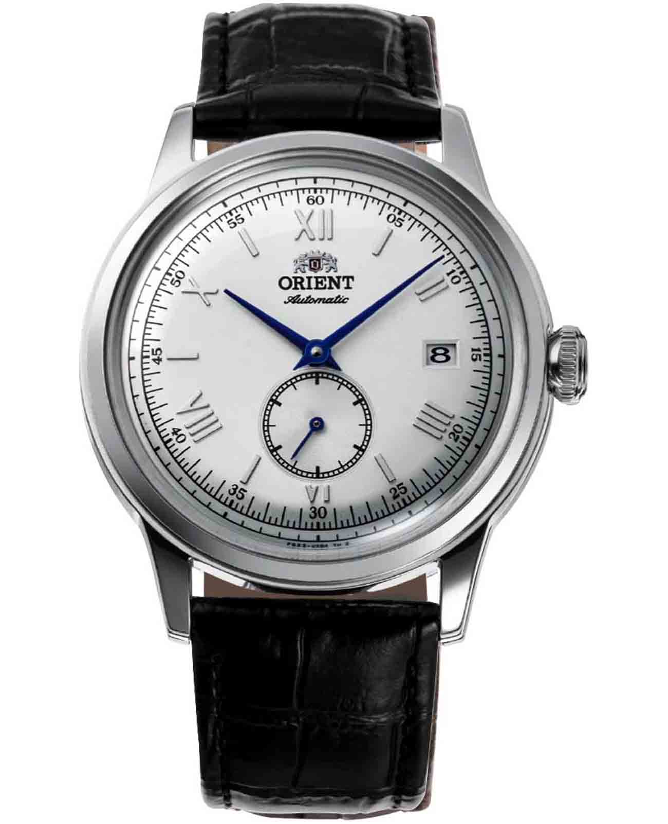 Orient Orient Automatic RA-AP0104S (RN-AP0104S)  RA-AP0104S механические мужские часы белый циферблат, браслет кожаный — вид спереди