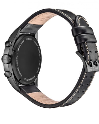 Оригинальные часы Hamilton Hamilton Khaki Aviation Pilot Pioneer Chrono H76582733 кварцевые калибр механизма g10.211 общий вид