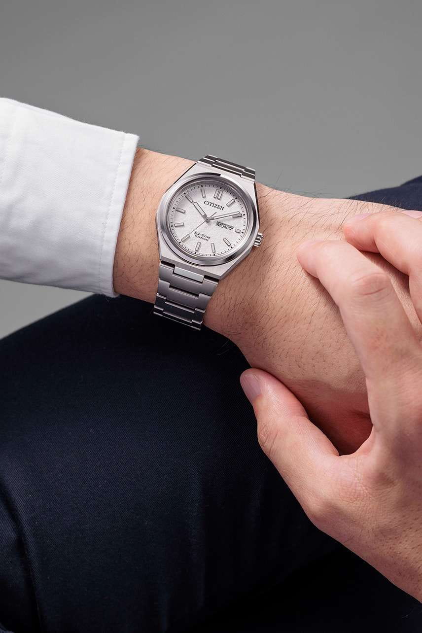Citizen Citizen Eco-Drive AW0130-85A кварцевые мужские часы часы крупный план белый циферблата