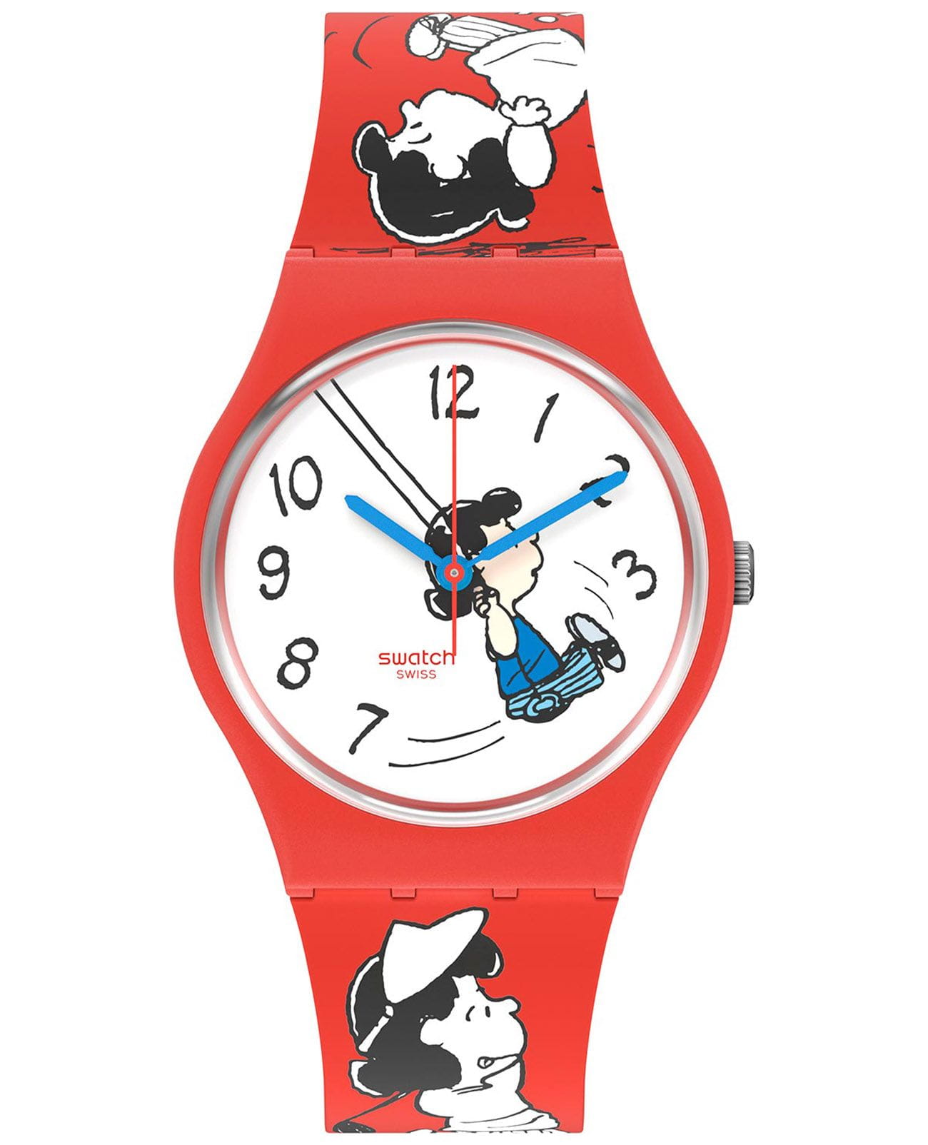 Swatch Swatch Gent Biosourced Standart SO28Z106  SO28Z106 кварцевые женские часы белый циферблат, браслет силикон — вид спереди