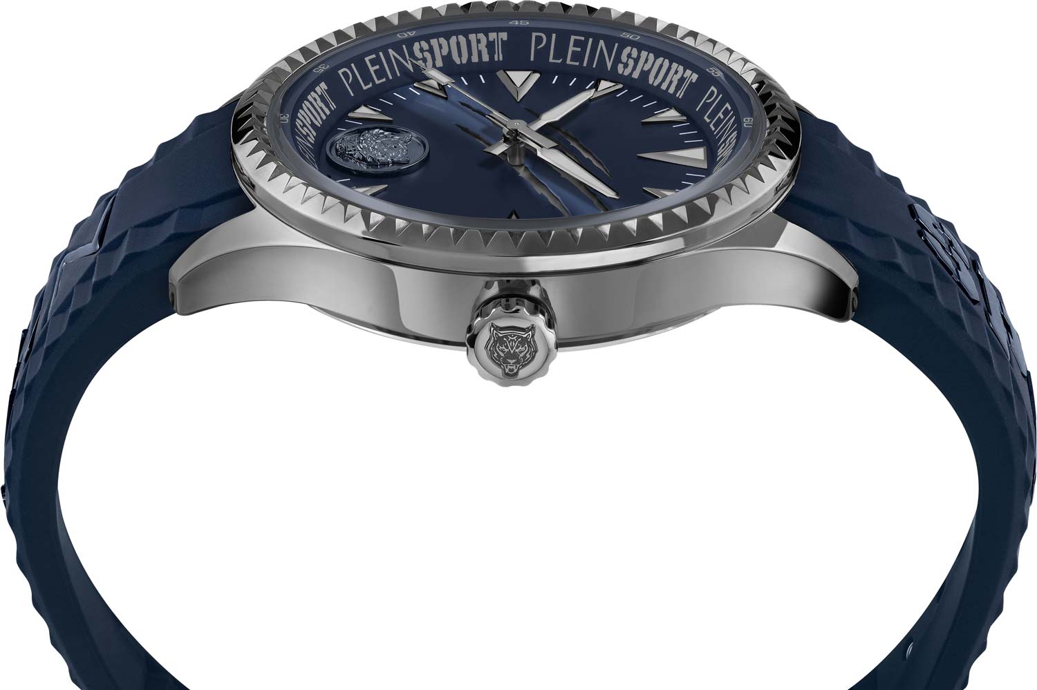 Plein Sport Plein Sport PS5BA0524,  германия мужские часы на браслете силикон боковой вид