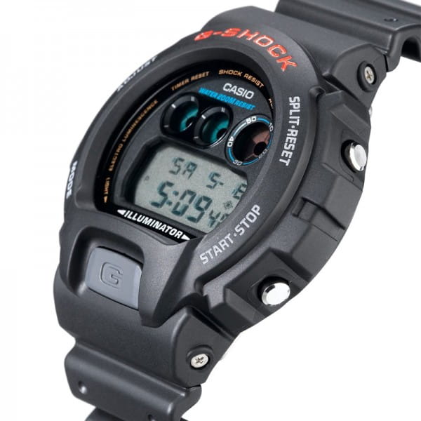 Casio Casio G-Shock DW-6900-1V , наручные мужские часы фото под углом