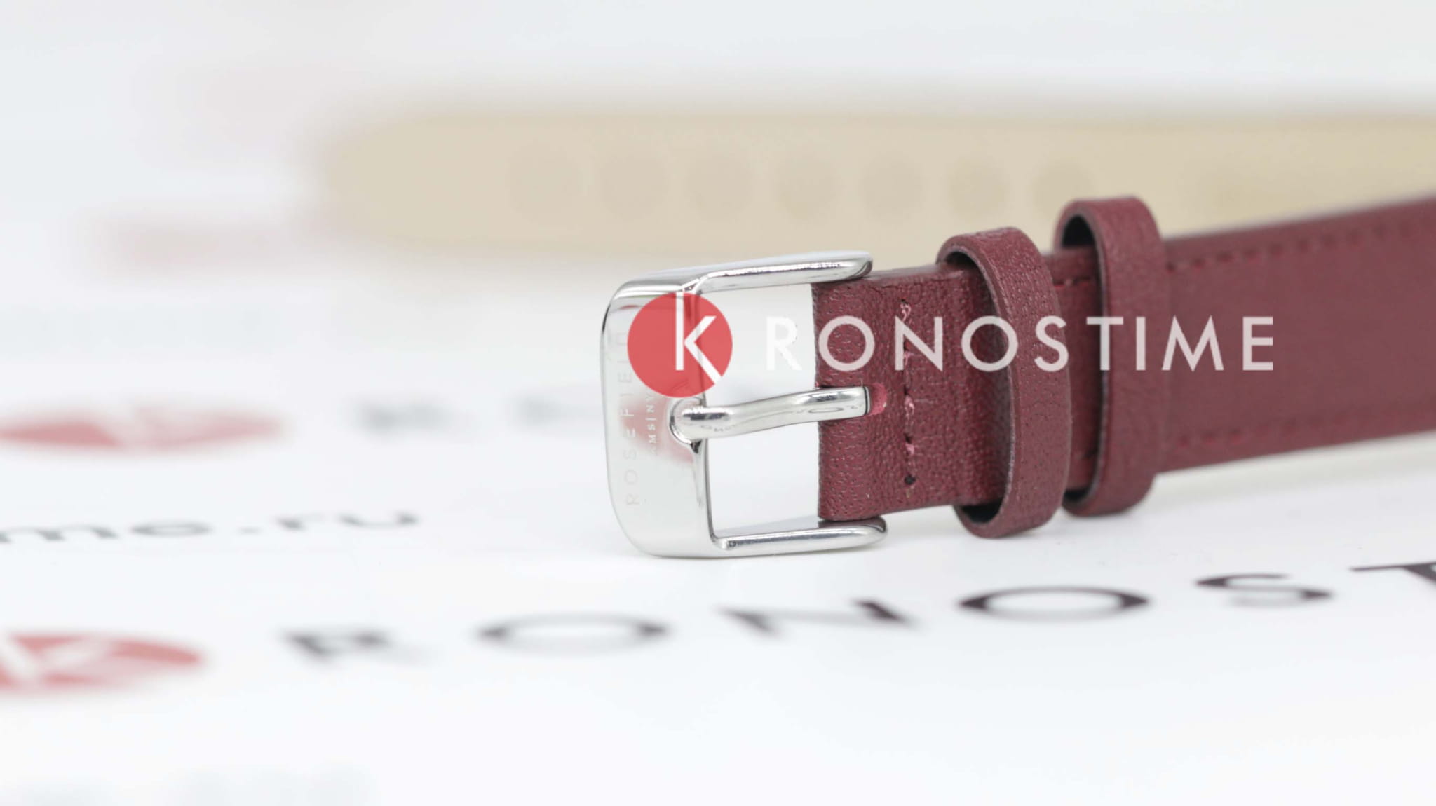 Rosefield Rosefield Heirloom HBBLS-H08 женские часы бордовый циферблат на запястье