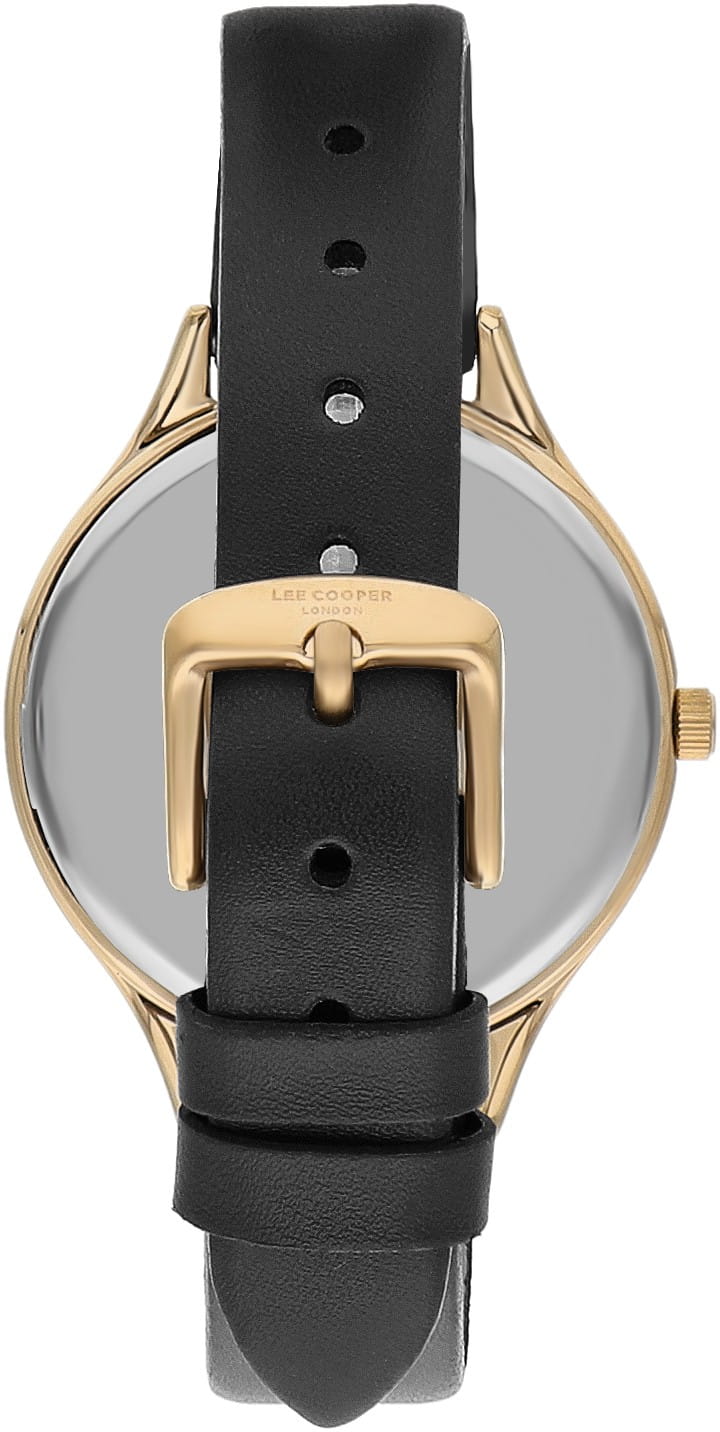 Lee Cooper Lee Cooper LC07567.177,  англия женские часы на браслете кожаный боковой вид