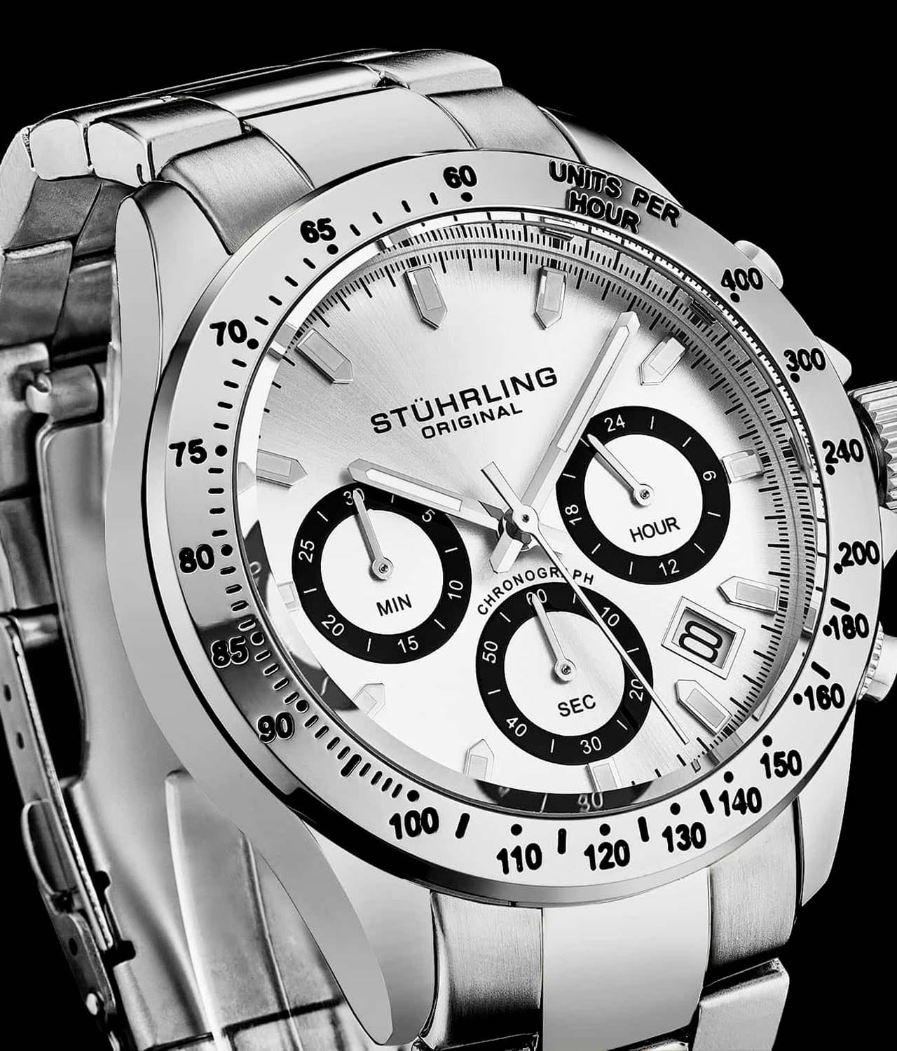 Stuhrling Stuhrling Monaco 3960.9 , наручные мужские часы фото под углом