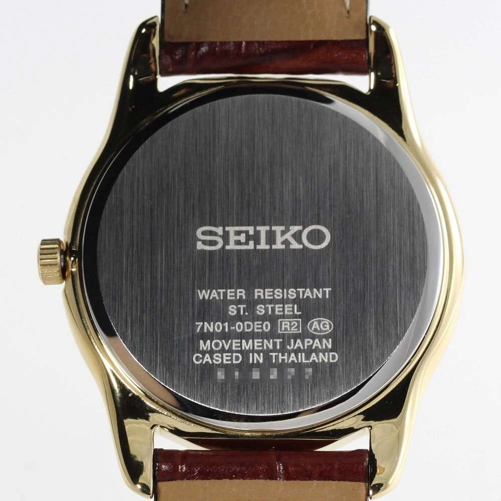 Оригинальные часы Seiko Seiko Spirit SCXP032 кварцевые калибр механизма 7n01 общий вид
