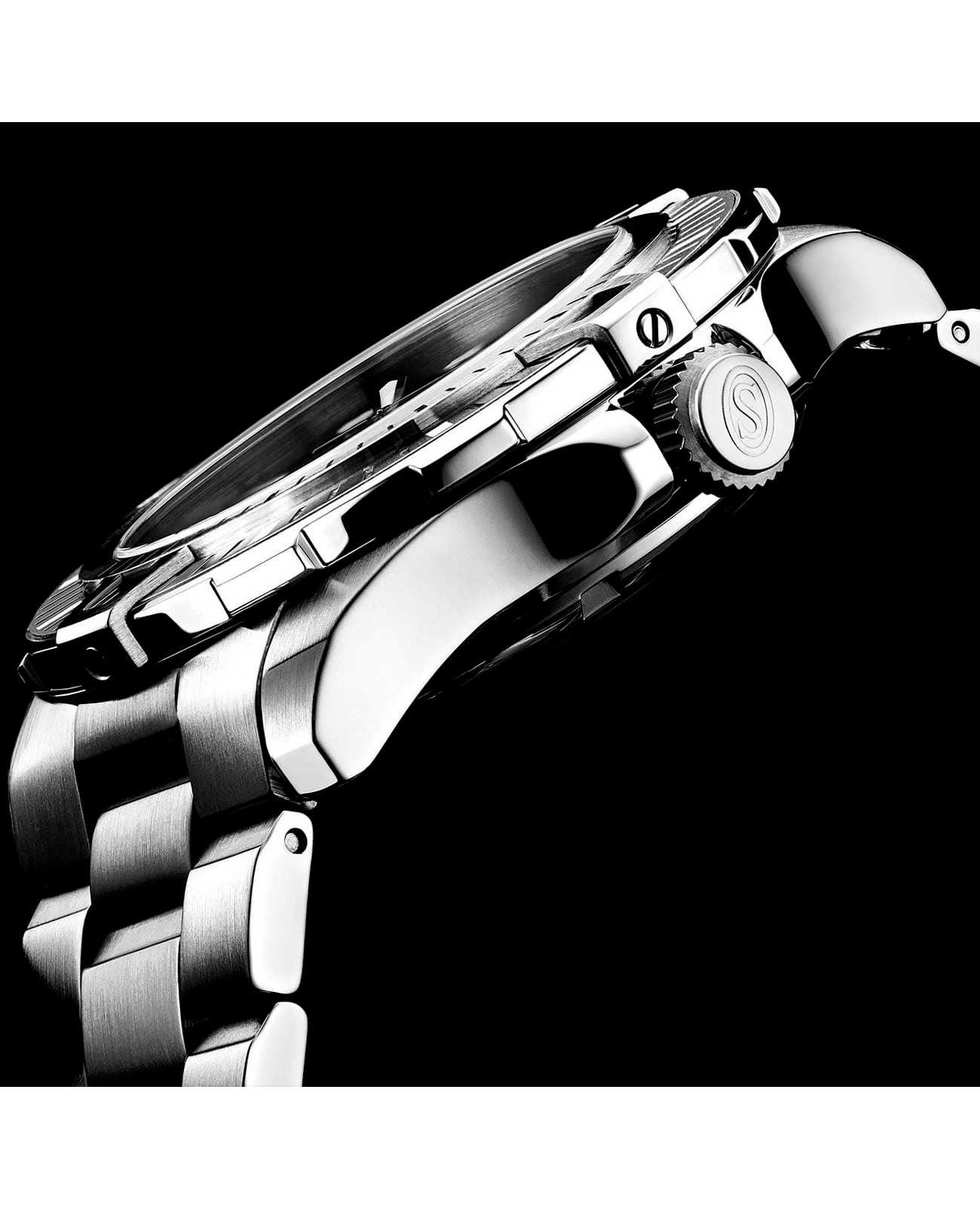 Stuhrling Stuhrling Aquadiver 1005.03 мужские часы синий циферблат на запястье