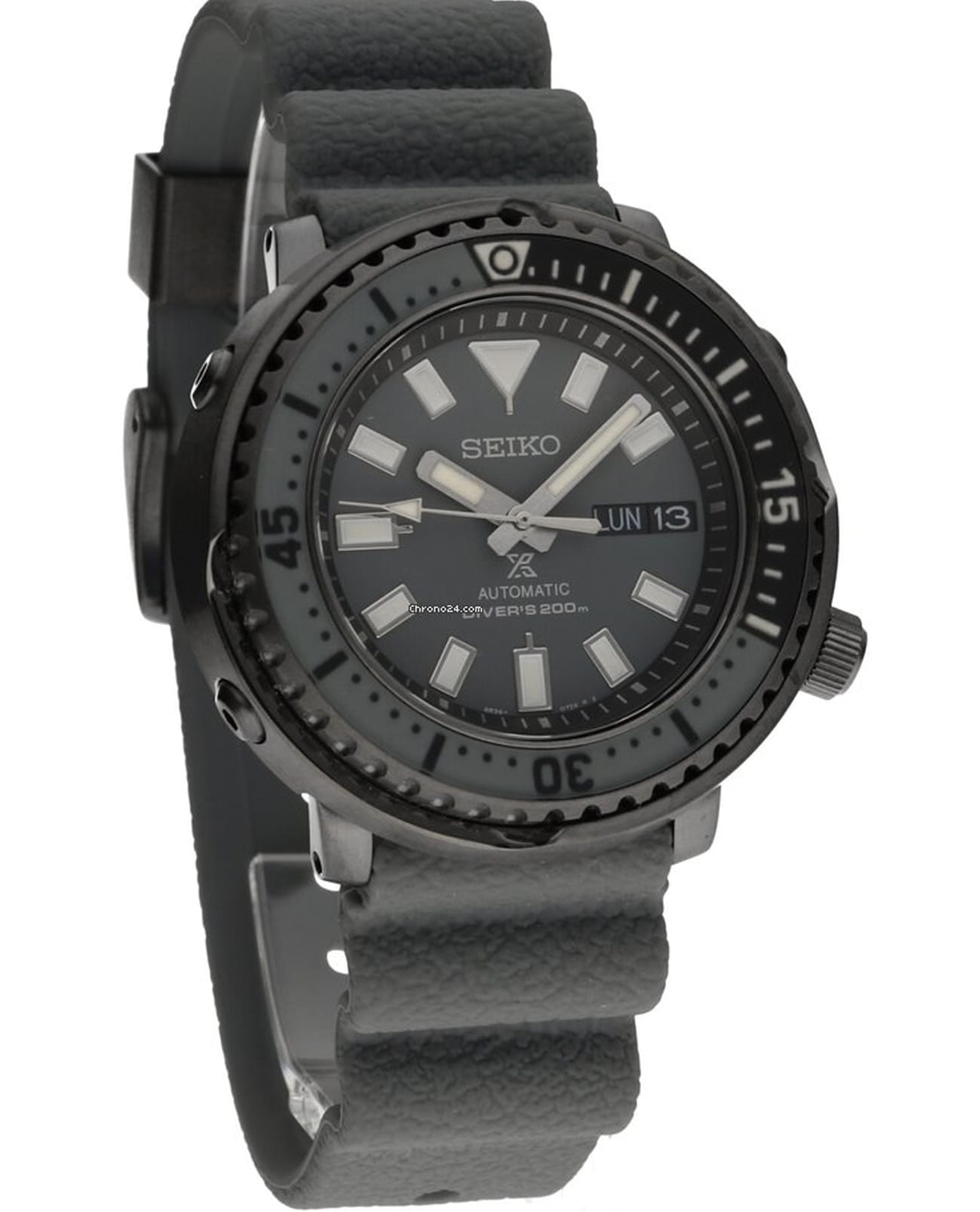 Seiko Seiko Prospex SRPE31K1S, prospex япония мужские часы на браслете полимер боковой вид