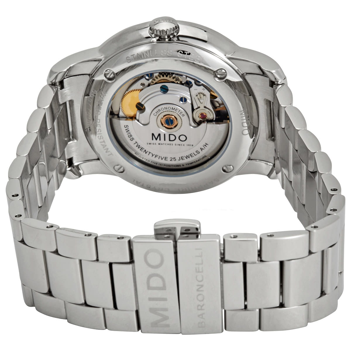 Mido Mido Baroncelli M010.408.11.033.09 , наручные мужские часы фото под углом