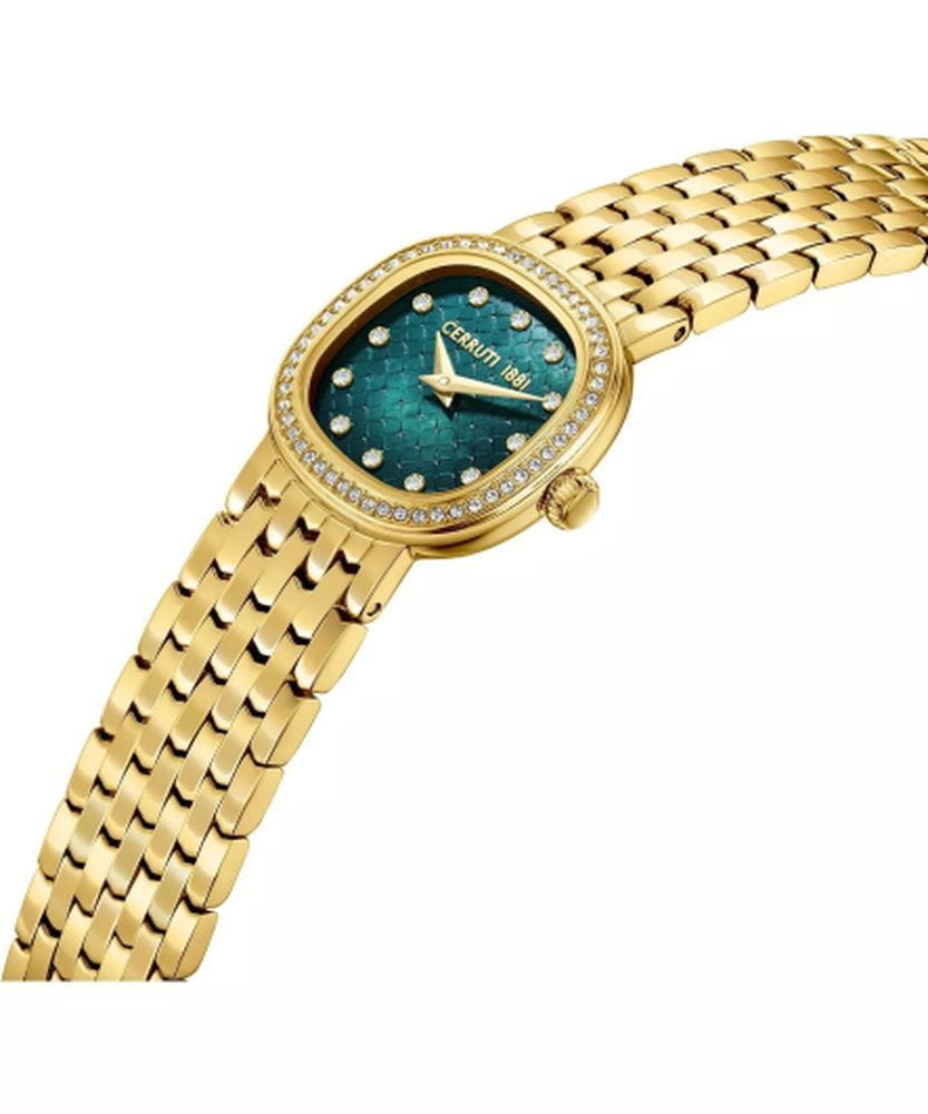 Cerruti 1881 Cerruti 1881 Gresta CIWLG0072907,  франция женские часы на браслете нержавеющая сталь с ip-покрытием боковой вид