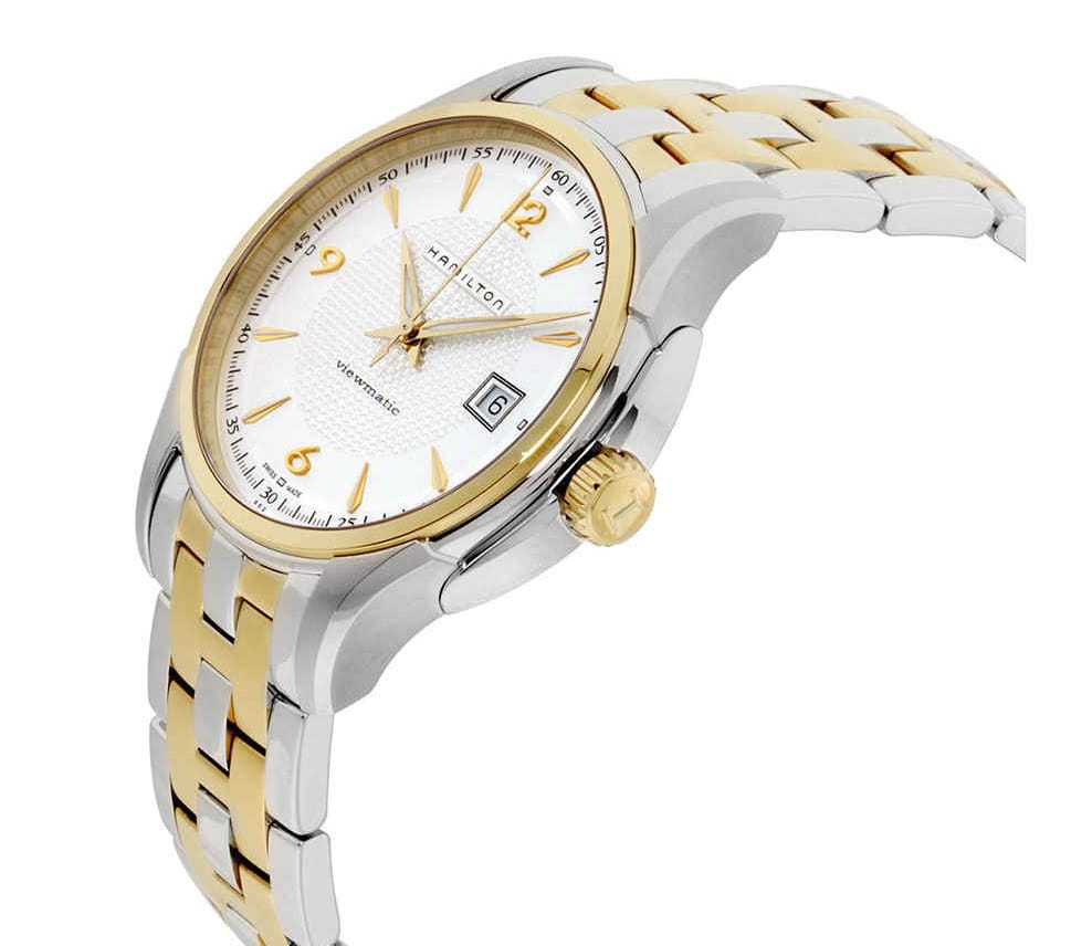 Hamilton Hamilton Jazzmaster Viewmatic Auto H32525155, jazzmaster швейцария мужские часы на браслете сталь c pvd покрытием боковой вид