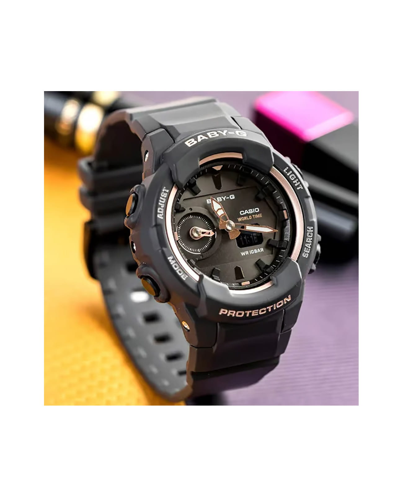 Оригинальные часы Casio Casio Baby-G BGA-230SA-1ADR кварцевые калибр механизма  общий вид