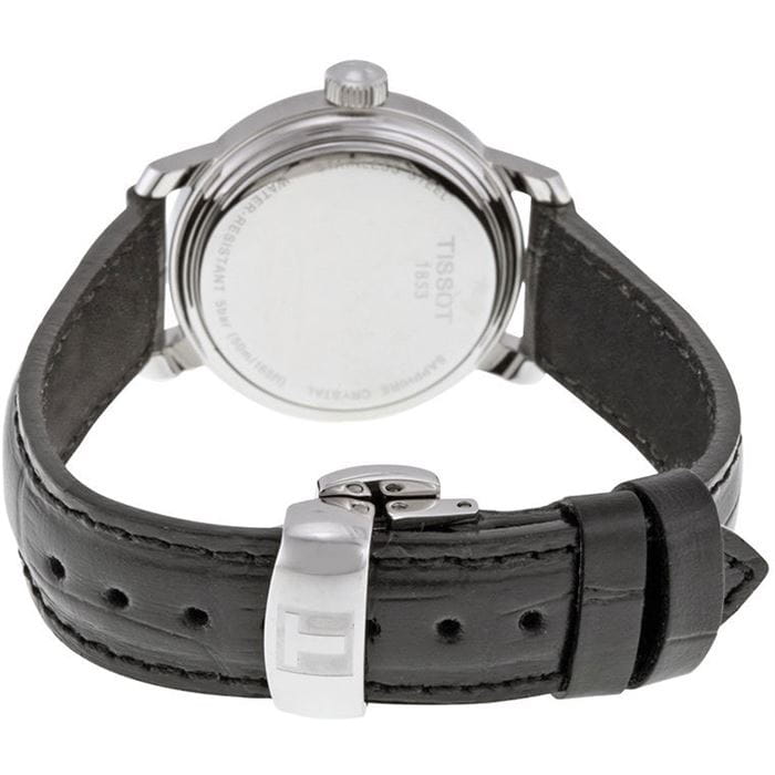 Tissot Tissot Bridgeport Lady T097.010.16.038.00, t-classic швейцария женские часы на браслете кожаный боковой вид