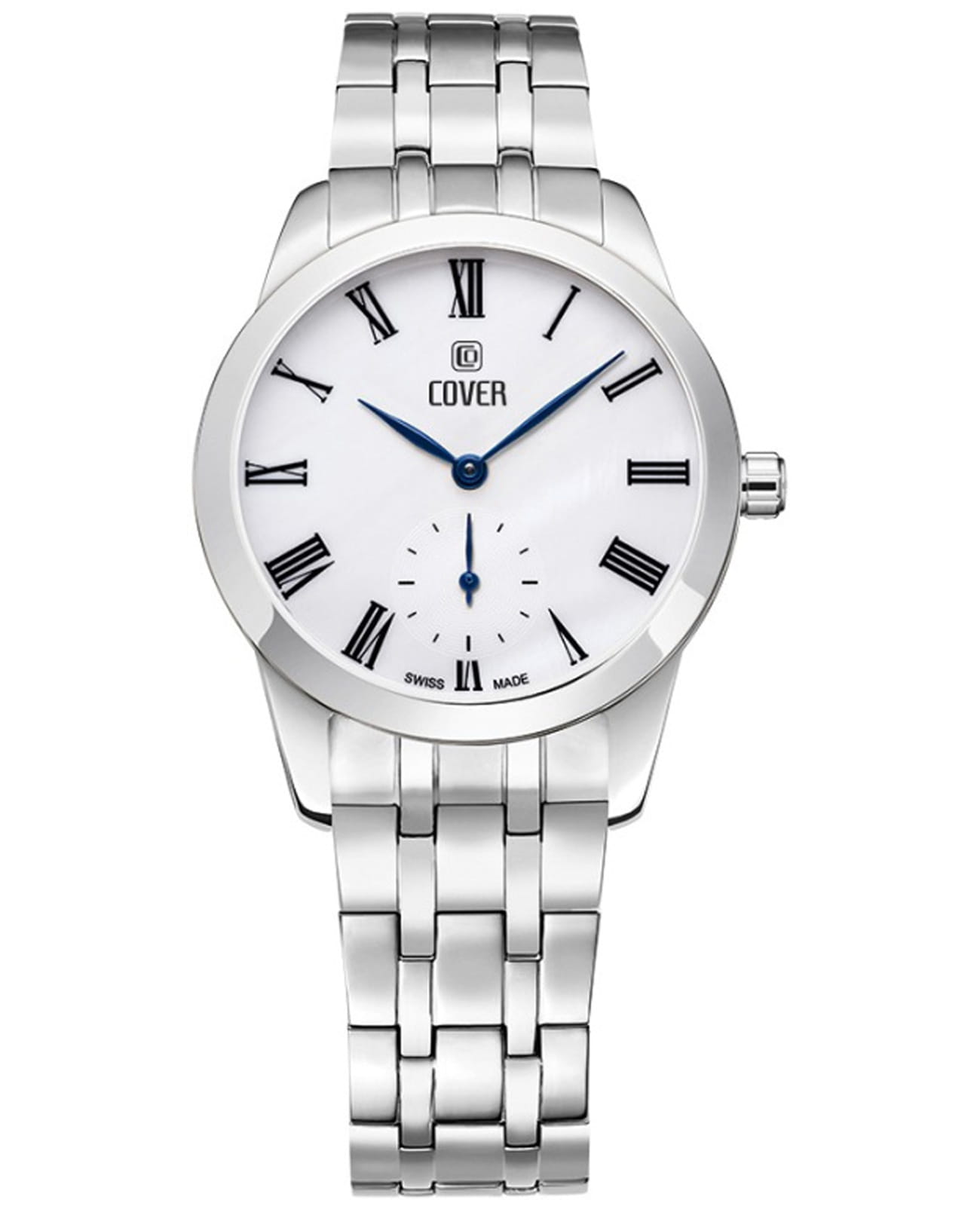 Cover Cover Nobila CO195.07  CO195.07 кварцевые женские часы белый циферблат, браслет нержавеющая сталь — вид спереди