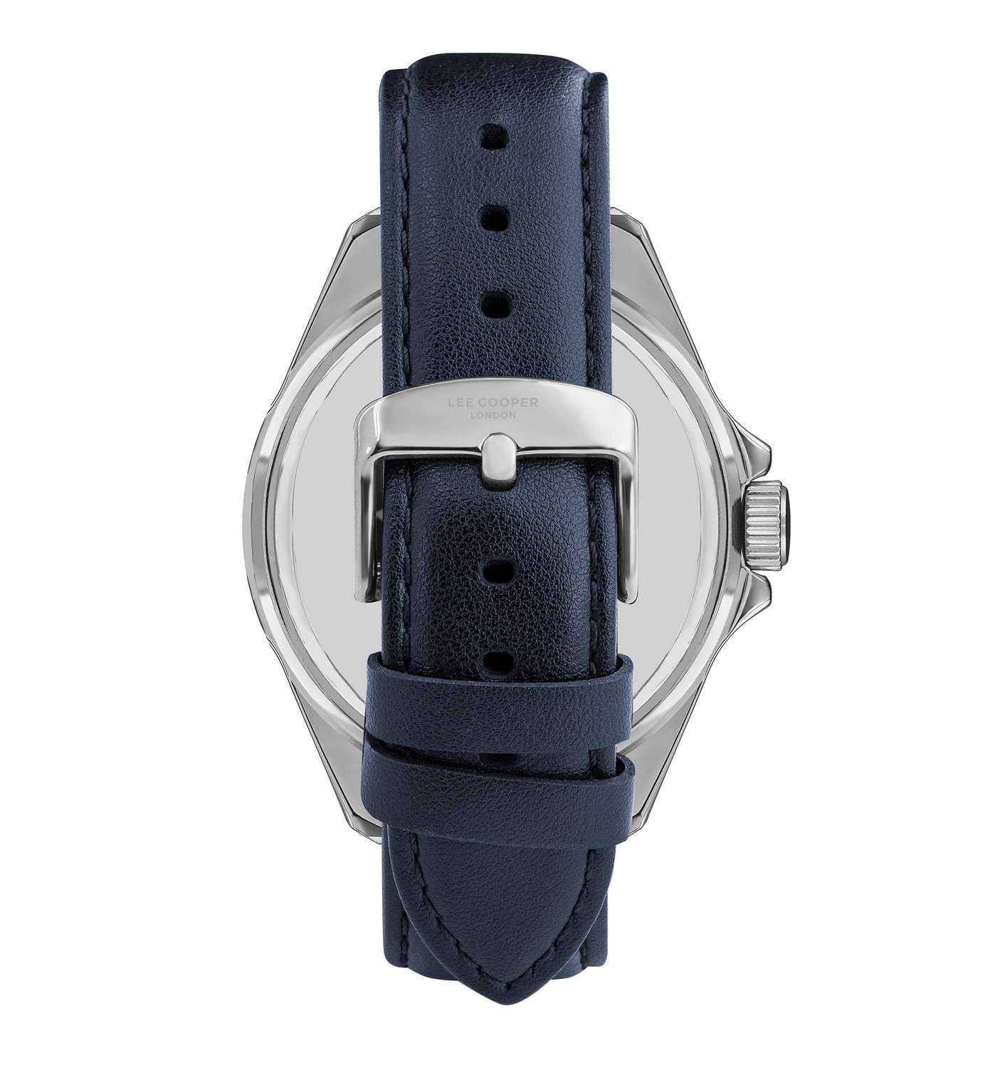 Lee Cooper Lee Cooper LC07870.399,  англия мужские часы на браслете кожаный боковой вид