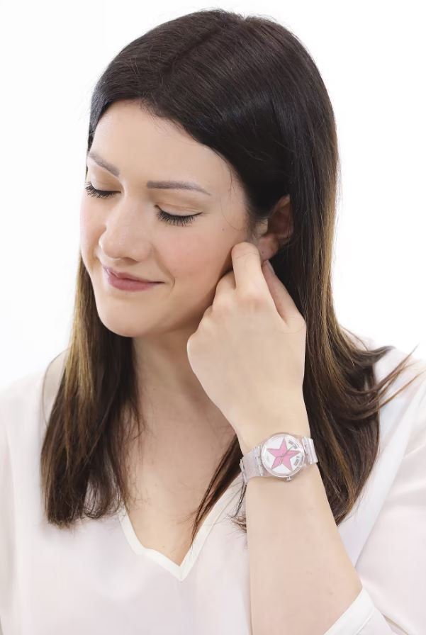 Swatch Swatch Gent Biosourced Standart SO28Z108, gent швейцария женские часы на браслете силикон боковой вид