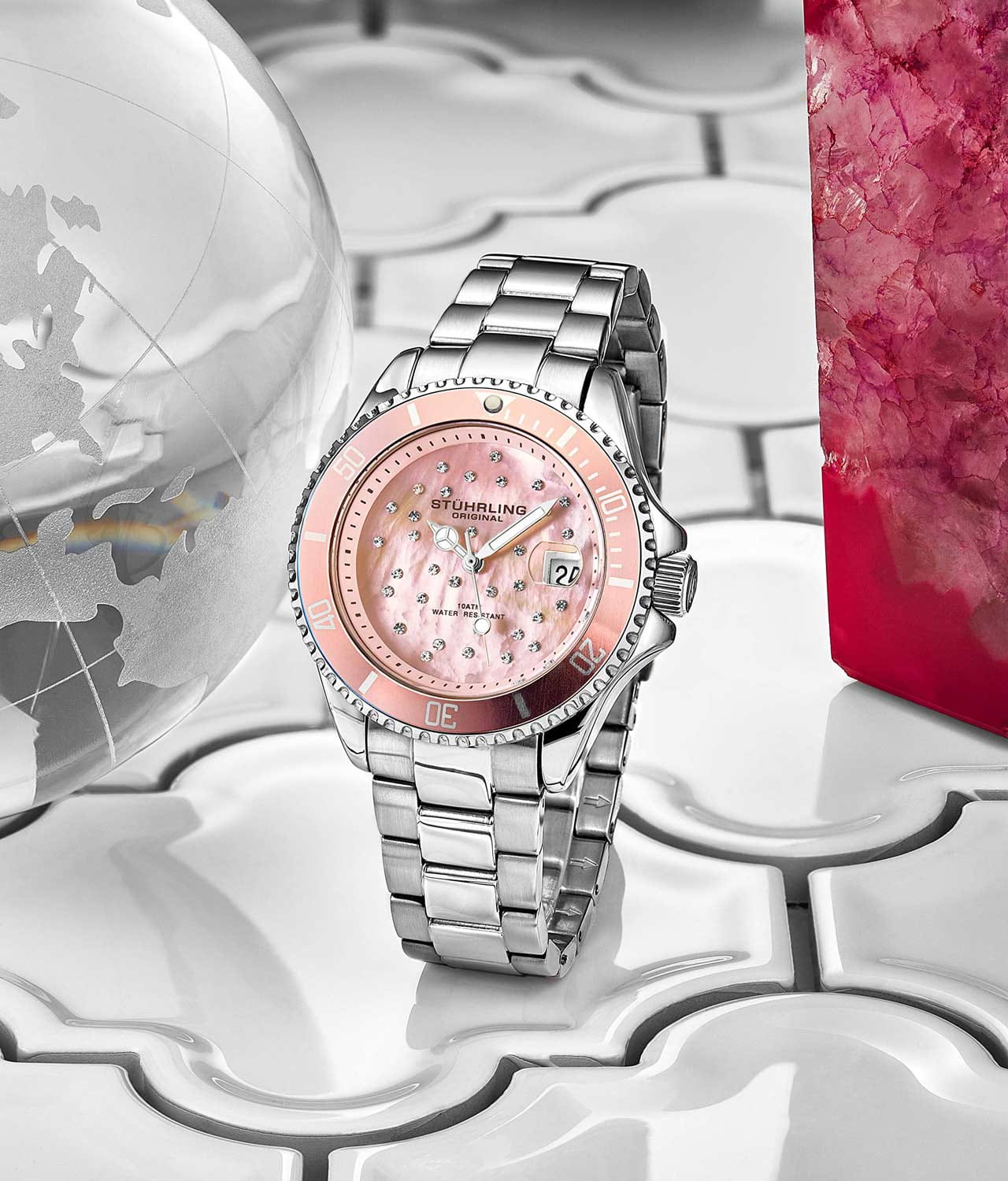 Stuhrling Stuhrling Vogue 3977.4 , наручные женские часы фото под углом