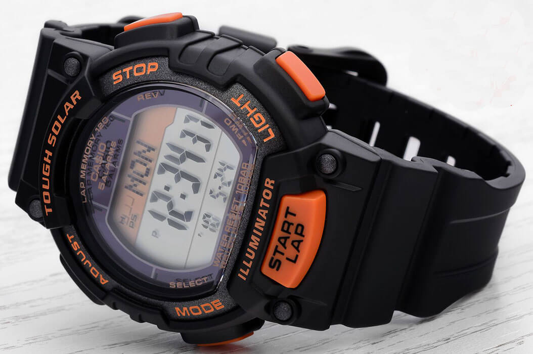Casio Casio Collection STL-S300H-1B , наручные мужские часы фото под углом