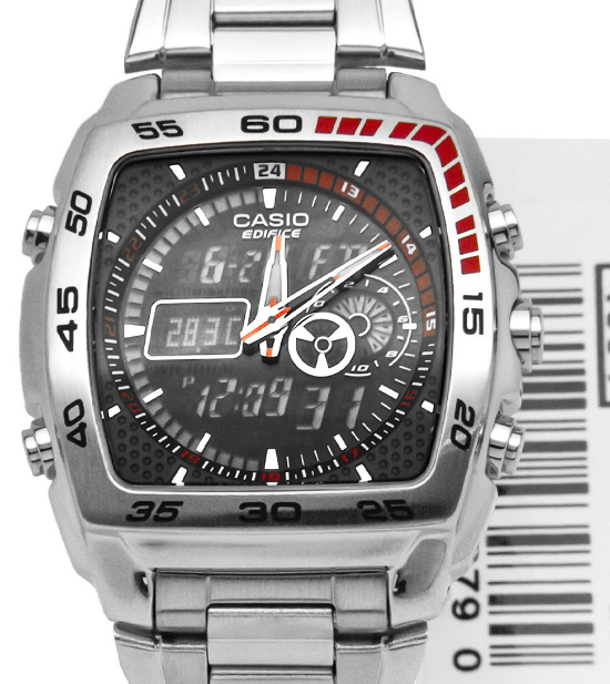 Casio Casio Edifice EFA-122D-1A , наручные мужские часы фото под углом