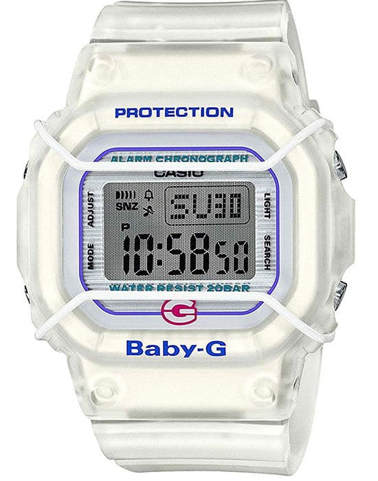 Casio Casio Baby-G BGD-525-7 лимитированной серии BGD-525-7ER кварцевые женские часы  циферблат, браслет полимер — вид спереди