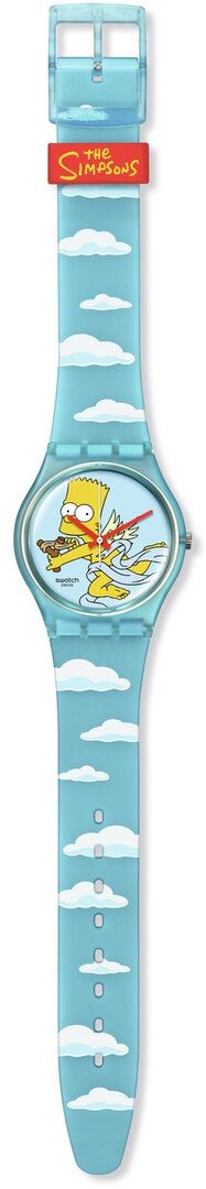 Swatch Swatch Gent Biosourced Standart SO28Z115, gent швейцария мужские часы на браслете силикон боковой вид