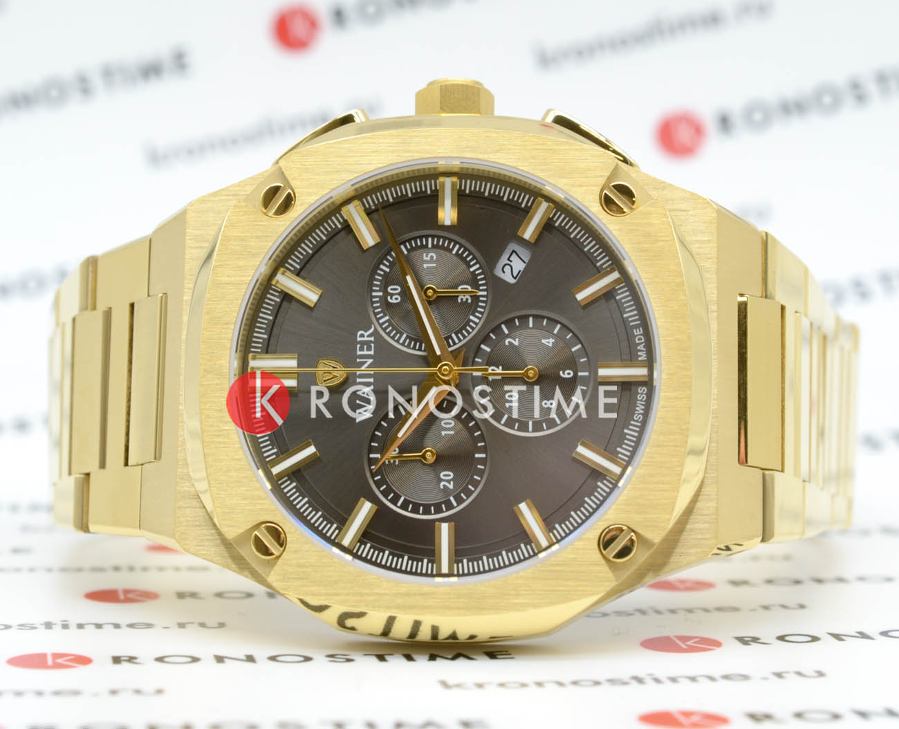 Wainer Wainer WA.10000-F , наручные мужские часы фото под углом
